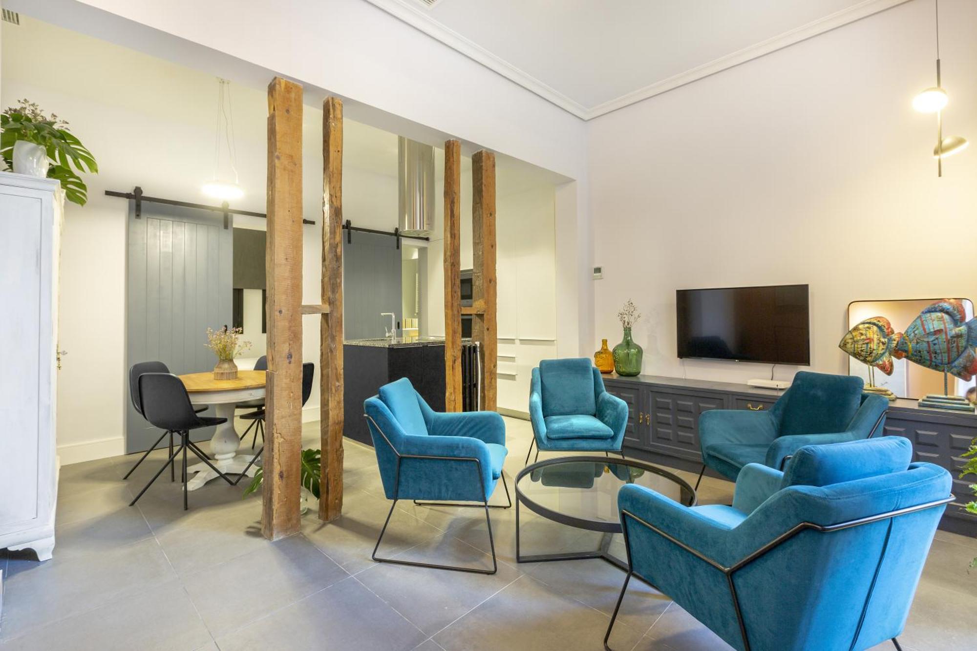 Apt Centrico Y Tranquilo De 2 Hab Madrid Extérieur photo