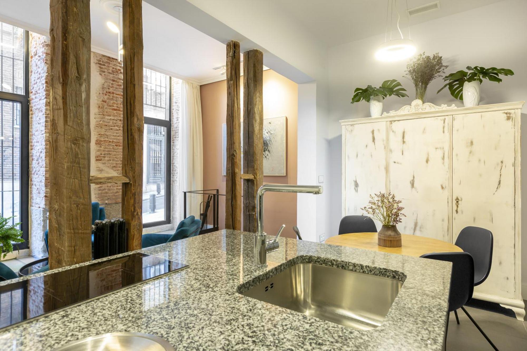 Apt Centrico Y Tranquilo De 2 Hab Madrid Extérieur photo