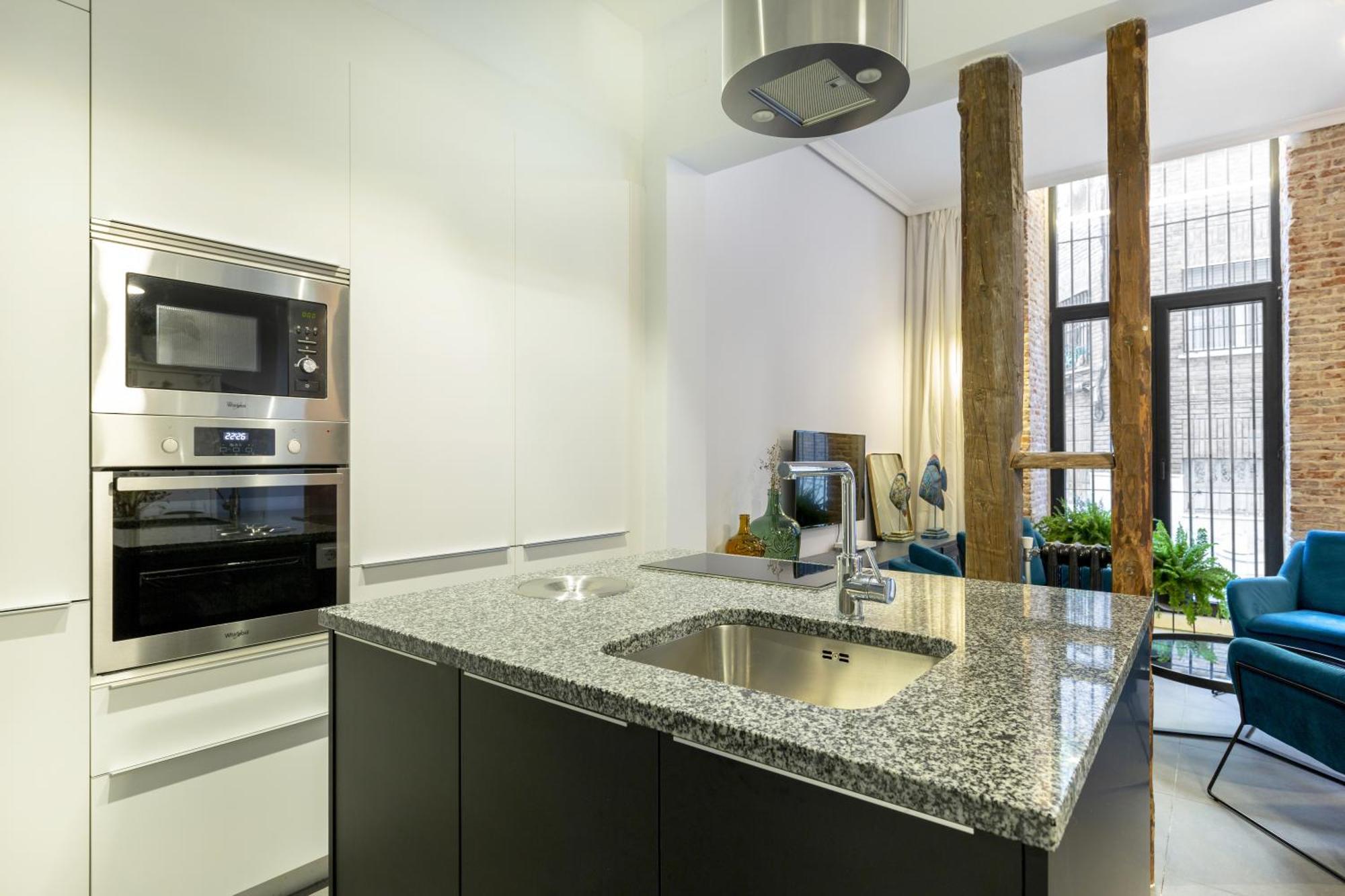 Apt Centrico Y Tranquilo De 2 Hab Madrid Extérieur photo